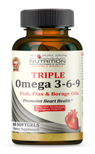 Load image into Gallery viewer, Biobolics® Omega 3-6-9 3600mg