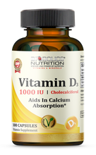 Load image into Gallery viewer, Biobolics® Vitamin D3 1000 IU