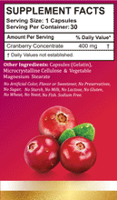 Load image into Gallery viewer, Biobolics® Cranberry 400 mg