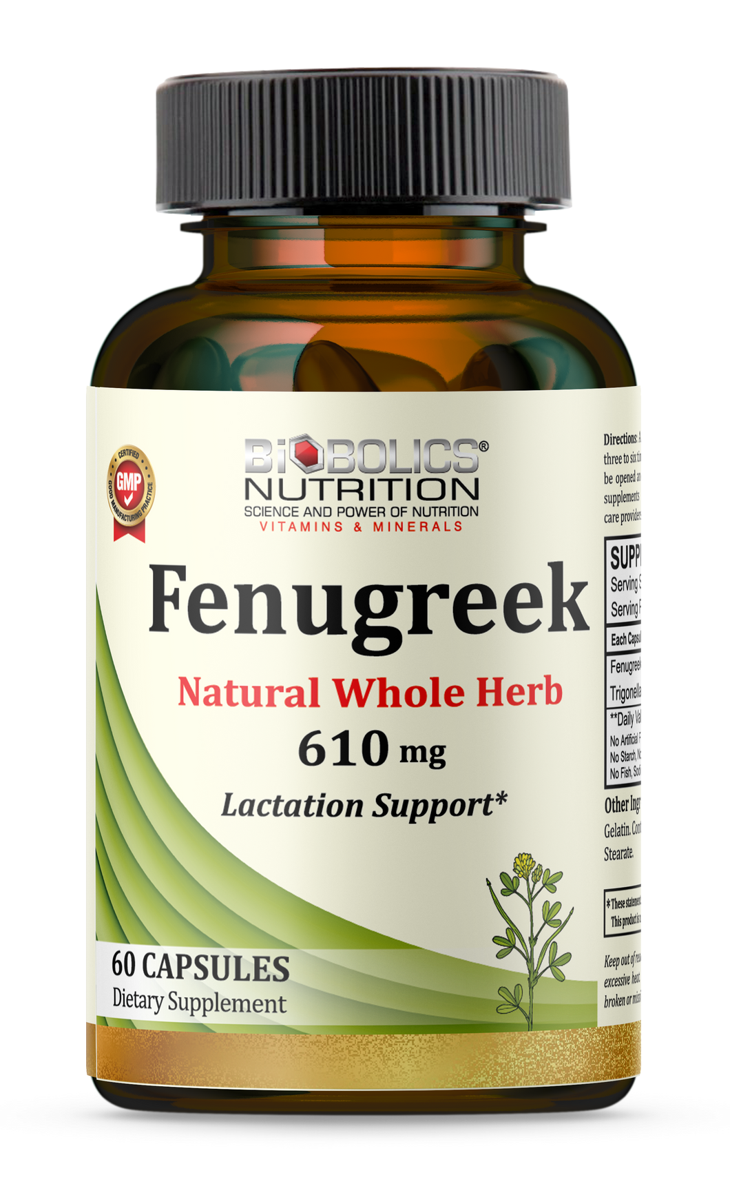 Biobolics® Fenugreek 610 mg