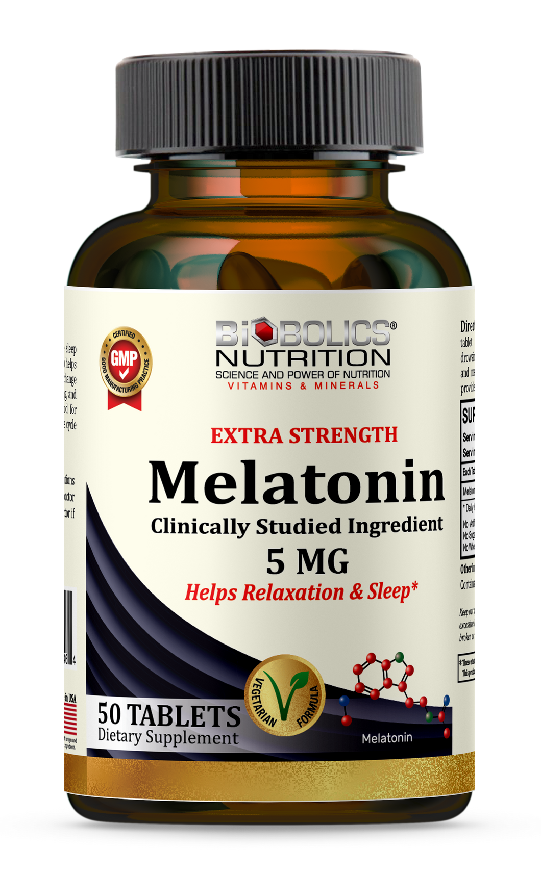 Biobolics® Melatonin 5 mg