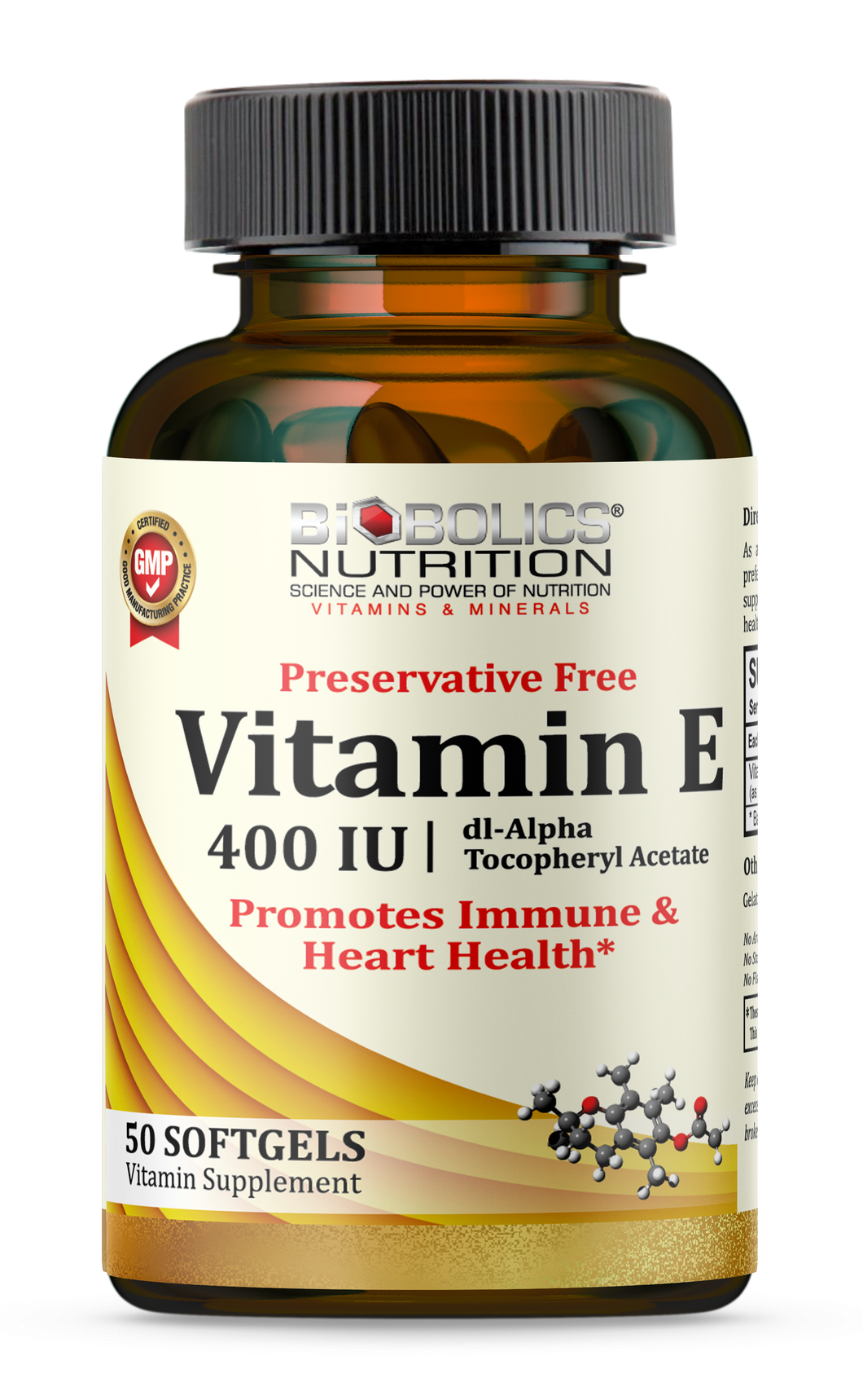 Biobolics® Vitamin E 400 IU