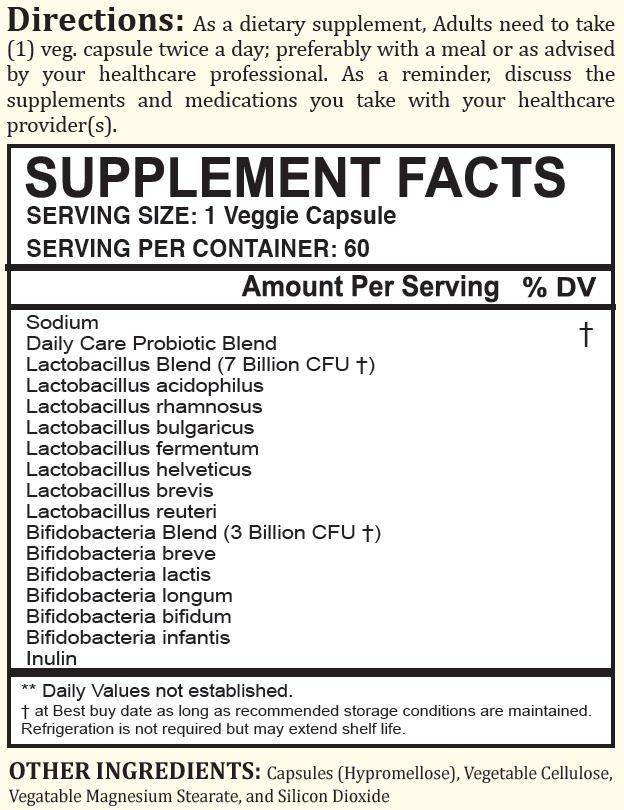 Biopro Cfu Biobolics® Probiotics 10 Billion CFU – Biobolics Vitamins